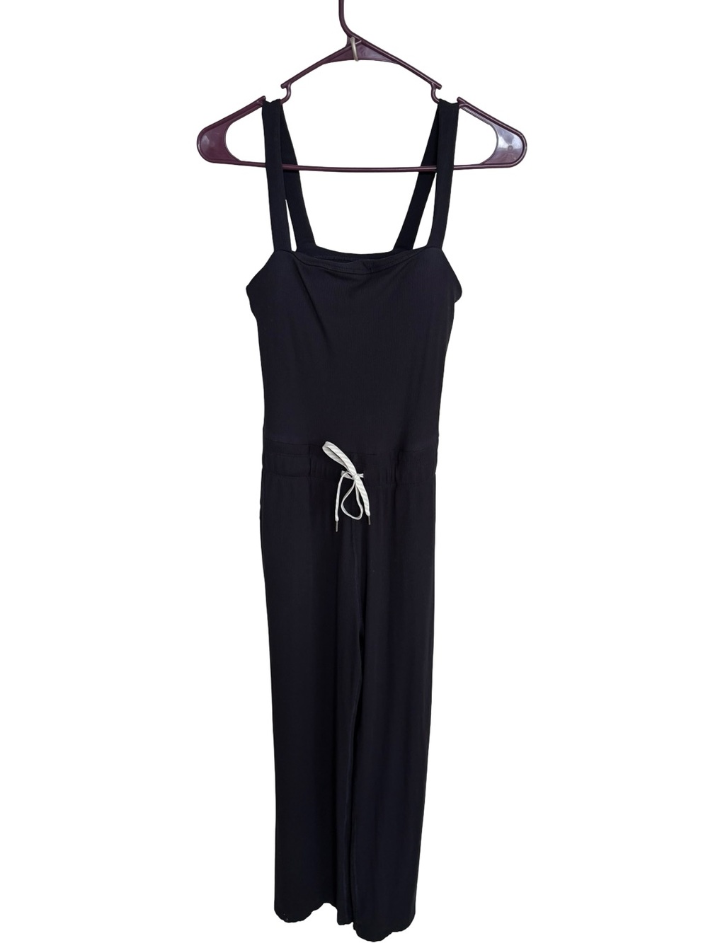 Vuori Women’s Black Pose Scoop Jumpsuit Sz S